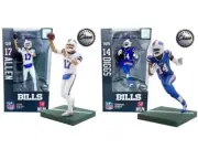 Josh Allen/Stefon Diggs Buffalo Bills Imports Dragon NFL 6" CHASE Combo (2)