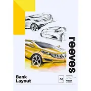 Reeves Bank Layout Pad 60gsm 50 Sheets A2