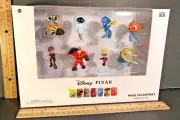 Disney Pixar 8pc Gift Set Wall-E Incredibles Dory Crush Nemo + 2" Mini Figurines