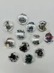 Panda Bear Character Pins For Clothes-bags 12 Piece Lot NEW/sealed