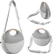 [Taoricen] Mesh Carrying Case Compatible with Harman Kardon Onyx Studio 6 Speakers, Single Strap Organizer Bag Protective Bag (Grey), Gray