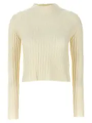 [Max Mara] Max Mara-Aloa Maglioni Bianco-Donna M