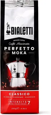 - Perfetto Moka Classico: Medium Roast Ground Coffee, Hazelnut and Dried Fruit A