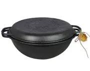 15 L Cast Iron Kazan Cauldron Pilaf Lagman Uzbek Namangan Kazan Казан Чугунный
