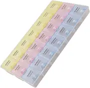 Reusable Plastic Organizers Sealed Design Portable Travel Case for Earplug Case