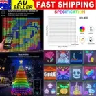RGB Smart 400 LED Curtain String Light App Programmable DIY Hanging Fairy lamp