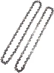 2pcs/Set 8-inch Mini Saw Chain 1/4 inch; Pitch 043inch; Gauge 45L Chainsaw Chains