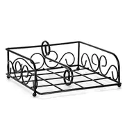 Table Napkin Holder in Black, One Size, Stylish and Practical for Keeping Napkins Organized