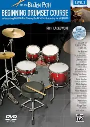 ON THE BEATEN PATH BEGINNING DRUMSET COURSE LEVEL 2 MUSIC BOOK/DVD/CD BRAND NEW