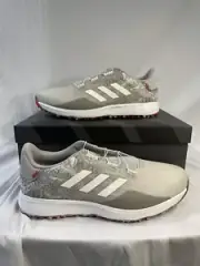 New adidas S2G SL BOA Grey/White Grey GV9786 Men’s Golf Shoes Size 12