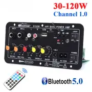 Bluetooth Audio Amplifier Board 120W Subwoofer Dual Microphone for Speaker 24V
