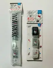 Daiso Sanrio HELLO KITTY TOOTHBRUSH CASE & CAPS HOLDER Lot of 2 -New *US Seller*