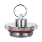 Mini Beer Brewing Kegs Caps Stainless Steel Threaded Two Vent Pressure Cover