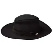 Tilley Airflo Broad Brim LTM6 Hat, Black, 7 5/8