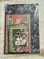 Graphic 45 *WARM WISHES* Journaling & Ephemera CARDS Brand 2022 NEW