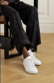 COMMON PROJECTS Women Original Achilles Leather Sneakers White Sz 40 $440