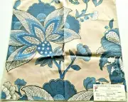 MANUEL CANOVAS ~ Paris Fabric Remnant - BAYONNE - AZUR #1 - FRANCE - 17x16 $230