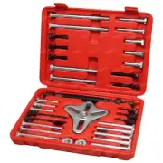 46pce Harmonic Balancer Puller Tool Set + Gear Pulley Steering Wheel Removal