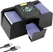 aichilra Electric Card Shuffler, Automatic Card Shuffler, Automatic Card Shuffler for Home Party Game