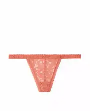 New w/Tag Victoria's Secret FREE SHIP! V-String Size S, XL Rose Blush