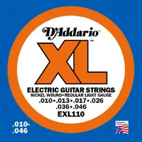 在飛比找PChome24h購物優惠-D’addario EXL 110 電吉他套弦 (10-46