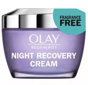 Olay Regenerist Night Cream Night Recovery Anti-Aging Face Moisturizer 1.7 oz