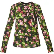 [Erdem] Blouse With Drape Detail