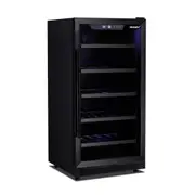 Husky Riserva 240L Single Zone Freestanding Wine Fridge in Matt Black (HUSWS72SMBZY)