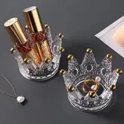 Cutie Pie - Glass Crown Makeup Sponge Holder Iridescent - One Size