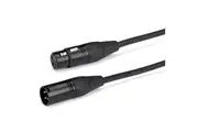 Samson 3M PVC TourTek XLR Male to XLR Female Microphone Cable Connector Black
