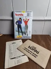 Burda 3373 Easy Pants Sewing Pattern Size 10-46 Uncut