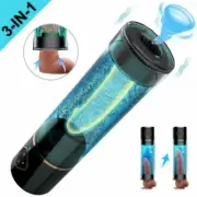 Water Bath Penis Pump Penis Enlargement Pump Automatic Rechargeable Men Extender