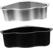 COLLBATH Kitchen Storage Drain Basket Triangular Drain Basket Sink Drainer Basket Multi-Hole Design Easy Draining