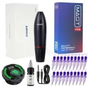 Professional Tattoo Pen Machine Makeup Rotary Set For Cartridge Needles Supplies