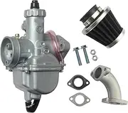 GZKJP VM22 26mm Carburetor Air Filter Intake Pipe For Mikuni 110Cc 125Cc 140Cc Pit Dirt Bike Pitpro ATV SSR Motorcycle