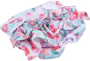 VILLFUL Decorative Puppy Diaper Absorbent and Washable Pet Pants for Female Dogs Heat Comfortable Easy to Clean and Convenient Hook Loop Closures for Travel