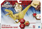 Hasbro Jurassic World Growler Velociraptor Echo Dinosaur with Sound and Lights