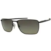Oakley OO 4142-1158 Ejector Satin Light Steel Prizm Grey Gradient Men Sunglasses