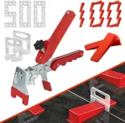 TR TOOLROCK Tile Leveling System 1/8 Inch Kit - 500Pcs 1/8 Inch Tile Spacers Cli