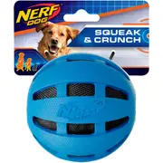 Nerf Squeak & Crunch Ball Dog Toy Each