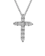 14K Diamond Necklace 0.26 ct.