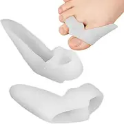 Toe Separator - 4Pcs Silicone Toe Separator | Soft Toe Spacer | Orthotic Toe Separators Brace Guard | Correcting Bunions and Restoring Toes to Their Original Shape for Foot Alignment & Paain Relief