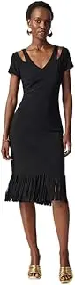 [Joseph Ribkoff] Dress 241053 | Black, Black, 10 AU