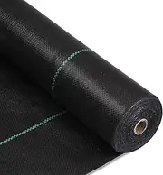 MLZPU Weed Barrier Fabric 4ftx100ft, Weed Barrier Landscape Fabric Black 3.2oz Woven Heavy Duty Garden Ground Cover for Weeds Control