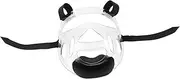 Alasum Transparent Kickboxing Shield Multifunctional Protective Helmet for Sparring Training Robust Material for Taekwondo Karate Excellent Face Visibility
