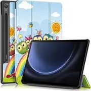 XITODA Case for Samsung Galaxy Tab S9 FE / S9 2023, Flip Cover Leather Protection with Stand Function Protective Case for Samsung Galaxy Tab S9 FE 10.9 Inch / S9 11 Inch Tablet, Horse