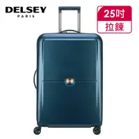 在飛比找momo購物網優惠-【DELSEY 法國大使】TURENNE-25吋旅行箱-藍色