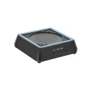 Game Console Cooling Base LED Light USB Cooling Fan Holder Fit for Series X