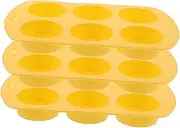 DOITOOL 3Pcs Lemon Slice Shaped Silicone Mold for DIY Candle Making Easy to Clean and Durable for Crafting Scented Candles and Soaps for Beginners