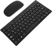 Wireless Keyboard and Mouse Set Latin Layout Typing Assistant Elegant Minimalist Style